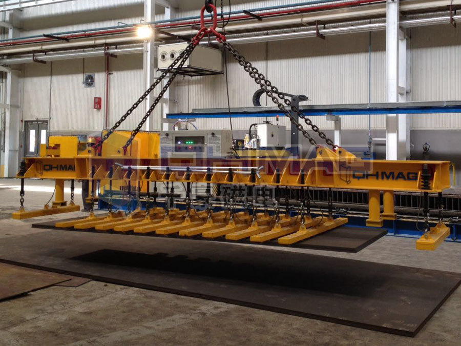 切割線上下料電永磁吊具,鋼板吊具