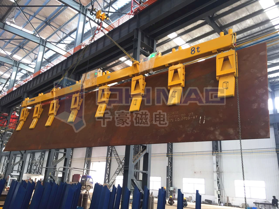 側(cè)吊鋼板電永磁鐵吊具豎吊鋼板電永磁起重器